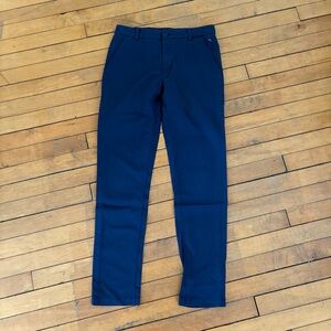 Lululemon Commission Pants Navy Blue Stretch 30 Regular